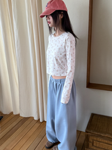 べりテッドスウェットパンツ