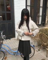 ルミントグルフードショートコート