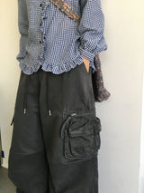 Washed Cargo Pants