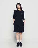 26SSベーシック ロゴ ワッフル ショートスリーブ Tシャツ