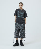 UTILITY CARGO CAMO SHORTS