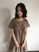 リンネピンタックドレス (3color)
