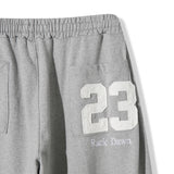 Bold 23embroidery sweat pants -3C