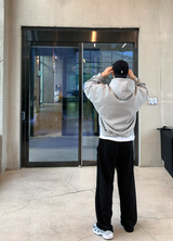 Nopi First Round Tuck Flow Banding Wide Pants