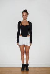 Evelyn bolero - black