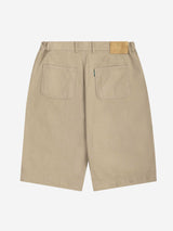 レギュラー ワイド ワーク ハーフ パンツ (BEIGE)