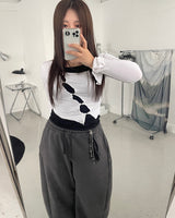 Boucle Mix Long Tassel Keychain