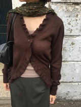 シャープリー レース スリーブレス (6color)