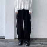 Midnight Navy Extra-Wide Trousers