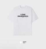 Look Lloyd Lawn Lettering Oversized Short Sleeve T-shirt