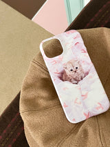 [cozy pink kitty hard case]