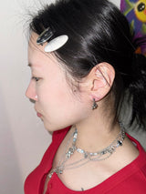ミニリボンヘアクリップ (2type)