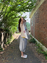 ニーパッドスウェットバミューダパンツ