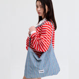 CHECKER ECO CROSS BAG_LEMON