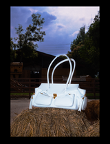 “Milano” Oiled Leather Biker Bag