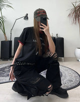 Det Dual Eyelet Long Belt