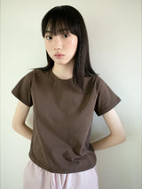 ヒドゥンプリントレギュラーTシャツ (チャコール)