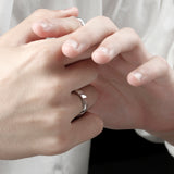 SVR-629 ACE Chan Enhyphen Silver 92.5 Private Chain Silver Ring 5mm