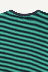 Color matching stripe long sleeve