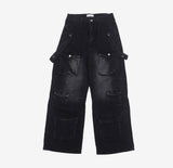 Ibian pocket strap pants