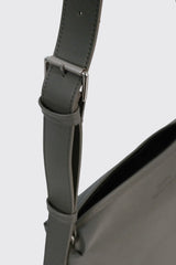 Chunky Buckle Standard Bag gray