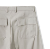 Chid pin tuck wide slacks