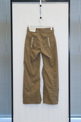 Stitch Two Button Pants (Khaki/3size)