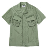 ripstop off duty fatigue shirt sage green