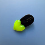 Heart candy hair pin (6color)