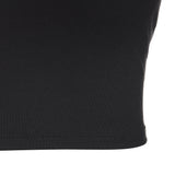 8287 Logo Crop Tank Top (Black)