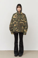 Jacky Camo Stud Jacket
