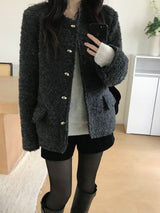 Wish Bookle Tweed Jacket (2 colors)
