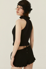 Sandy vest - black