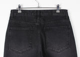 STUD BLACK DENIM