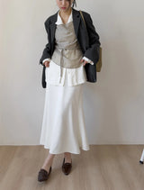 Camilla Open Neck Loose Fit Shirt