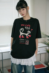 26SS★ Cat's Tail Short Sleeve Tee