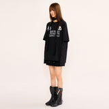 レイヤードTシャツ - ホワイト