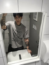 No.1353 LT クロップレイヤードハーフTシャツ (3color)