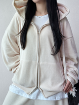 ワイドバルーンセットアップシャイニーベルベットビッグフード & バルーンパンツ 🖤🐣 3 COLORS