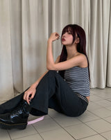 Witz Multi Strip クロップノースリーブ