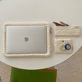 Clam タブレット＆ラップトップケース _ ソフトクリーム (15 inch)