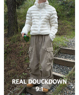[REAL DUCKDOWN] ダックダウンポケットライトパディング(4color)