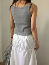 Bold Square Camisole (4color)