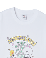 26SS デイリー ラインフレンズ ショートスリーブTシャツ