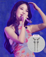 [IU Earring] Daisy Wing Earring - Longdrop (Silver color)