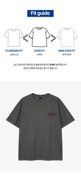 paradise feels pigment-dyed short-sleeve t-shirt (3color)
