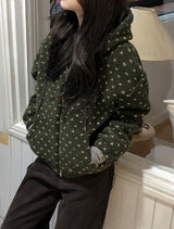 #Bear Dot Boa Fleece 2WAY Hood Jumper (3color)