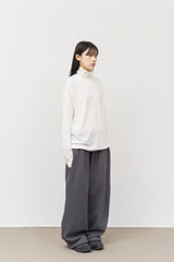 (W)レアピンタックスウェットパンツ