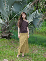 Soft Drape Sleeveless (Brown)