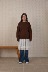 COZY SIMPLE LINE KNIT